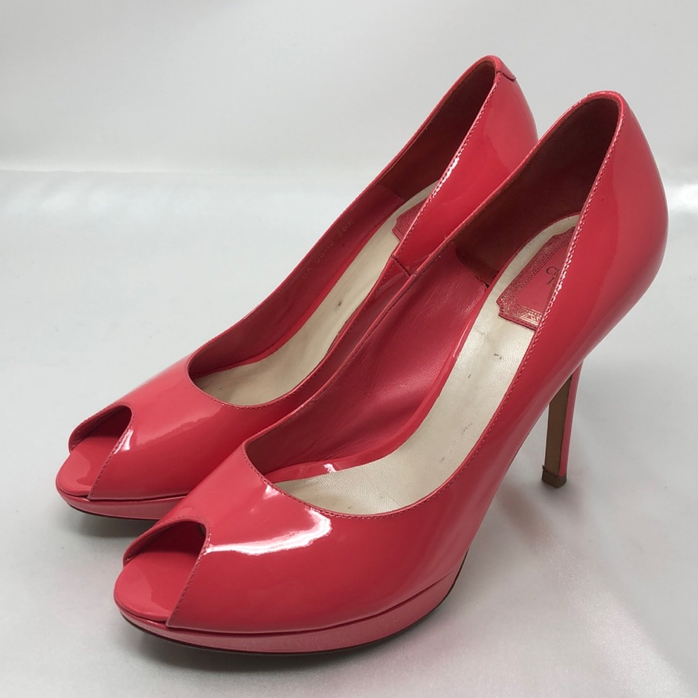 Christian Dior Pink Patent Heels Pumps